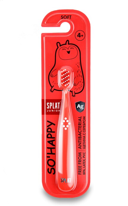 SPLAT-Зубная щетка Splat Junior для детей от 4 лет-7640168931605