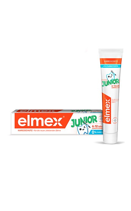 ELMEX-Детская зубная паста Elmex Юниор для детей от 6 до 12 лет-4007965146008
