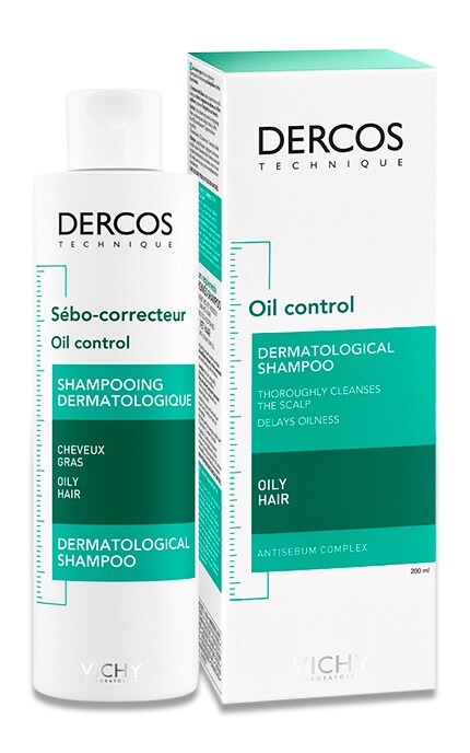 VICHY-Шампунь-догляд Vichy Dercos Для жирного волосся-3337871311346