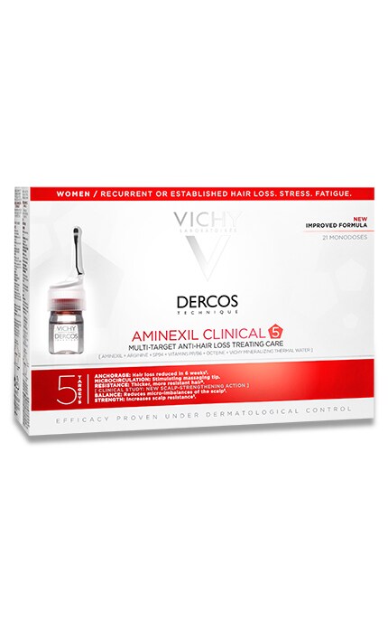 VICHY-Средство против выпадения волос комплексного действия Vichy Dercos Aminexil Clinical 5 Для женщин-3337875522786