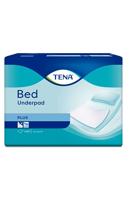 TENA-Пелюшки Tena Bed Plus, 40X60 см, 40 шт.-7322540728859