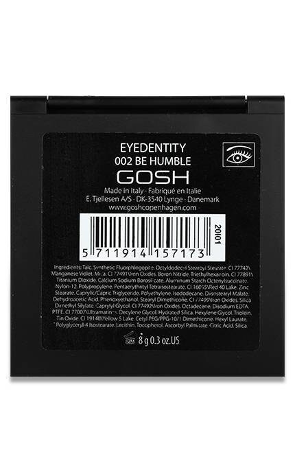 GOSH-Тени для век Gosh Eyedentity тон 002 Be Humble 8 г-5711914157173