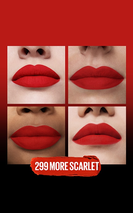 MAYBELLINE NY-Помада для губ Maybelline New York Color Sensational Ultimatte матовый тон 299 More Scarlet 2 г-30162051