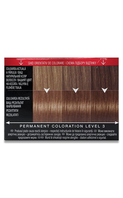 SYOSS SALONPLEX-Крем-краска для волос Syoss Permament Coloration тон 6-8 Темно-русый 115 мл-9000100633383