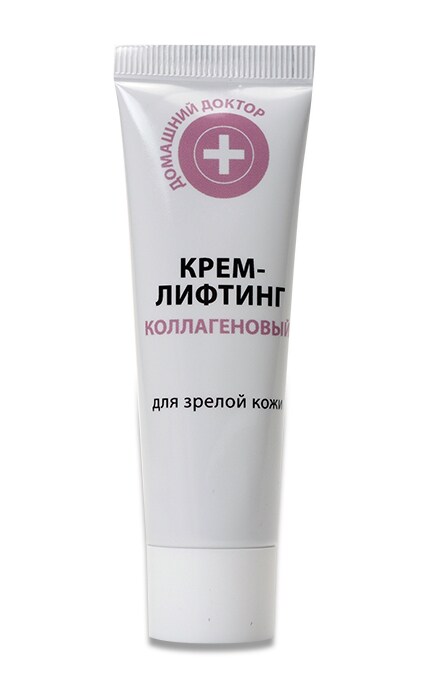 ДОМАШНИЙ ДОКТОР-Крем-ліфтинг для зрілої шкіри обличчя Домашній Доктор Колагеновий, 30 мл-4823015943300