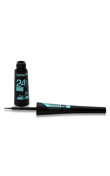 CATRICE-Підводка водостійка для очей Catrice 24h Brush Liner тон 010 Ultra Black 3 мл-4059729274953