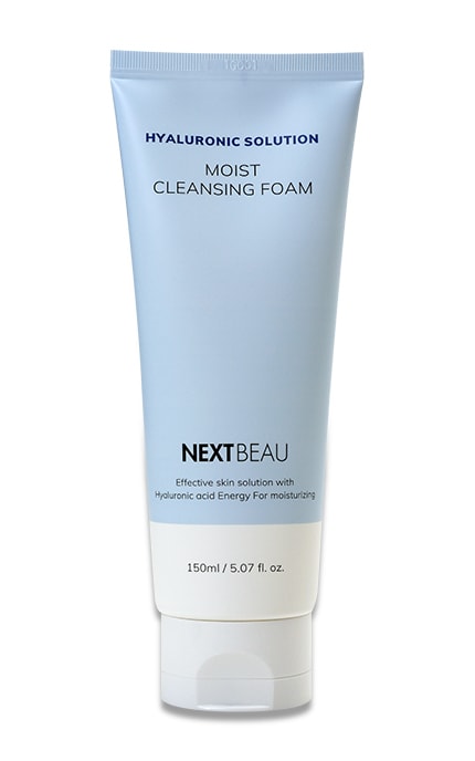 NEXTBEAU-Пінка зволожуюча для вмивання Nextbeau Hyaluronic 150 мл-8809696981035