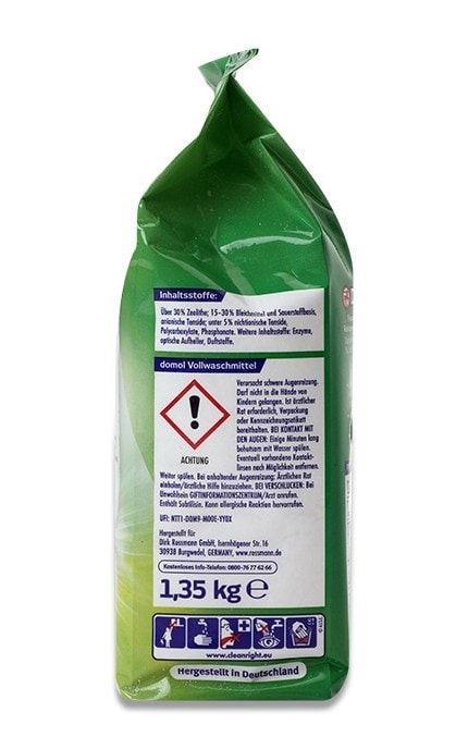 DOMOL-Порошок для стирки для машинной и ручной стирки Domol 1,35 кг-4305615596556