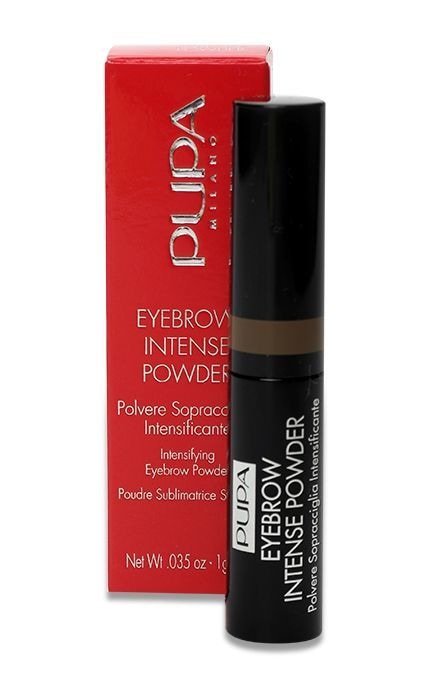 Пудра для бровей Pupa Eyebrow Intense Powder, тон 001, 1 г | Watsons