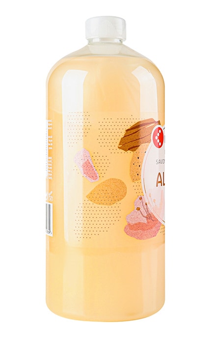 KRUIDVAT-Мыло жидкое запаска Kraudvat Миндаль 1000 мл-8719179492869