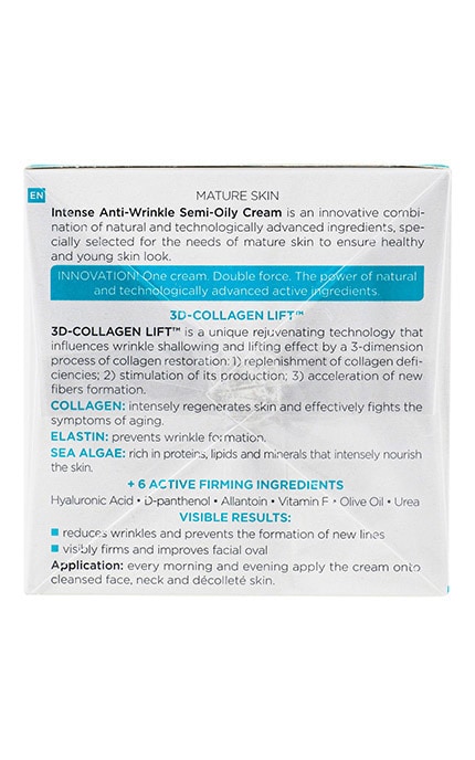 EVELINE-Крем для обличчя омолоджуючий Eveline Cosmetics Collagen&Elastin 50 мл-5901761912272