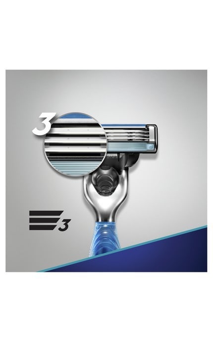 GILLETTE MACH 3-Мужская бритва Gillette Mach3 Start 3 сменных картриджа 1 шт-7702018464005