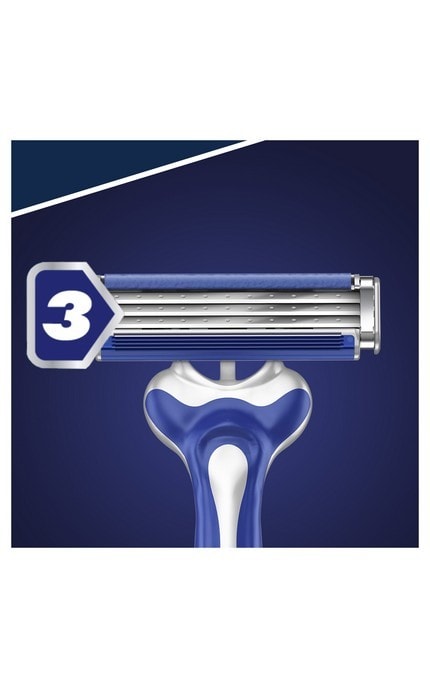 GILLETTE-Одноразові бритви для гоління чоловічі Gillette Blue 3 Comfort 8 шт-7702018604319