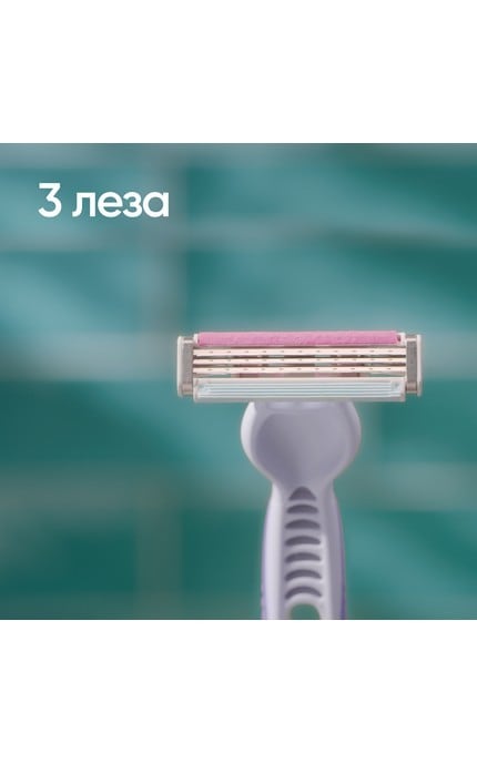 GILLETTE VENUS-Бритви одноразові Simply Venus 3 Plus 3 шт-7702018018116