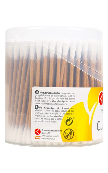 KRUIDVAT-Палички ватні Kruidvat Classic 200 шт-8719179603258