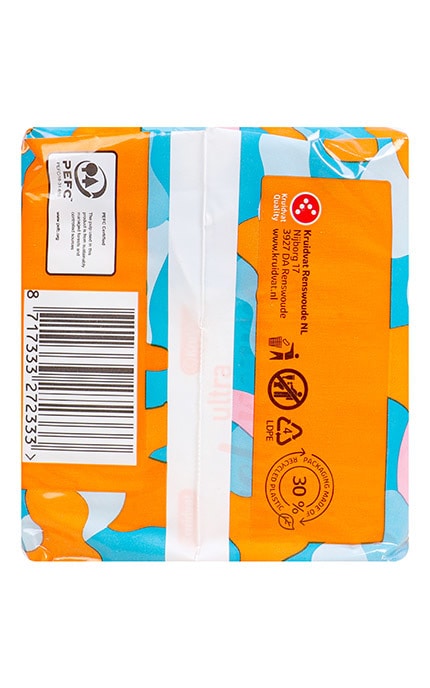 KRUIDVAT-Прокладки гігієнічні з крильцями Kruidvat Ultra Normal Рlus 16 шт-8720674233130