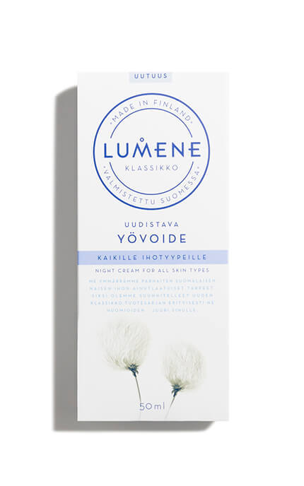 LUMENE-Крем для лица ночной восстанавливающий Lumene Klassikko для всех типов кожи 50 мл-6412600813333