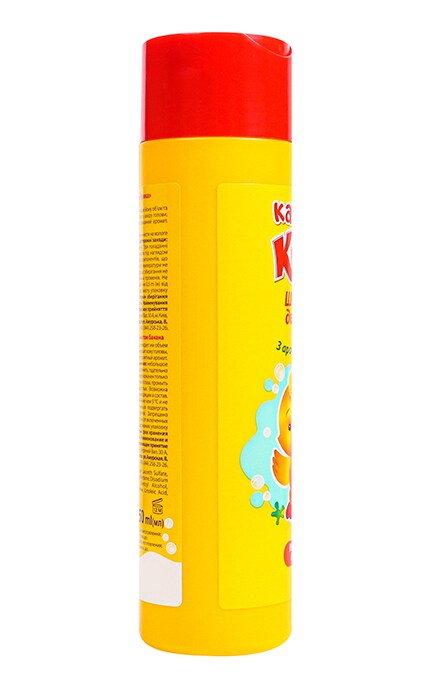 КРЯ КРЯ-Дитячий шампунь з ароматом банана Supermash Качечка Кряка 250 мл-4823001605441