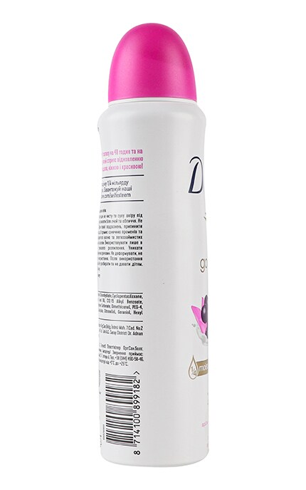 DOVE-Антиперспирант аэрозоль Dove Go fresh Ягоды асаи и водяная лилия 150 мл-8720181291418