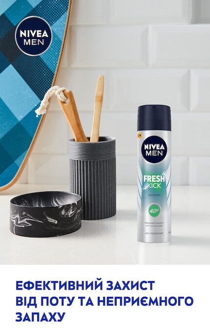 NIVEA-Антиперспирант Nivea Men Fresh Kick 150 мл-5900017078625