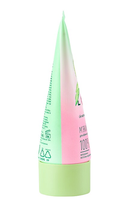 ЧИСТА ЛІНІЯ-Скраб для обличчя м'який для сухої та чутливої шкіри Чиста Лінія 50 мл-8714100832509