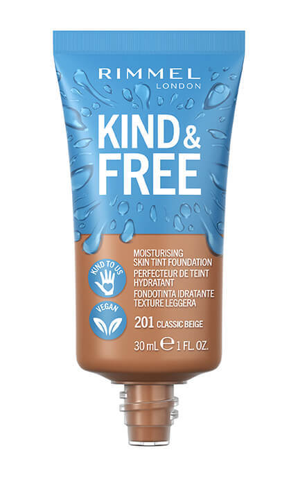 RIMMEL-Тональна основа-тінт Rimmel Kind&Free 201 Classic Beige 30 мл-3616302990153