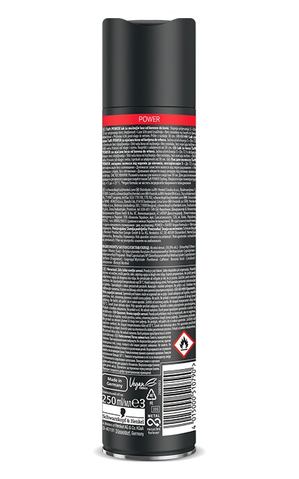 TAFT-Лак для волосся Taft Power з кофеїном 250 мл-4015000510790