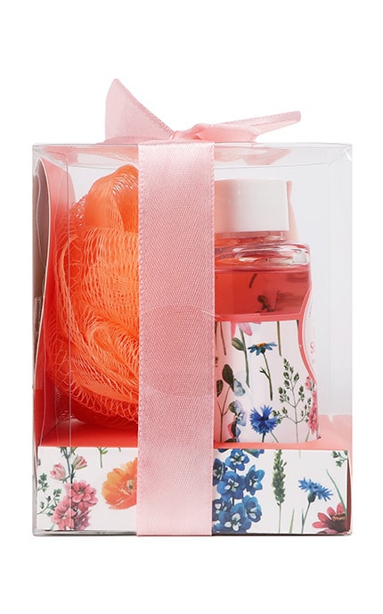 WATSONS-Набор подарочный Гель для душа 100мл + Лосьон для тела 75мл + Банная губка 20г Mini Floral&Lavender 1 шт-4894819313507