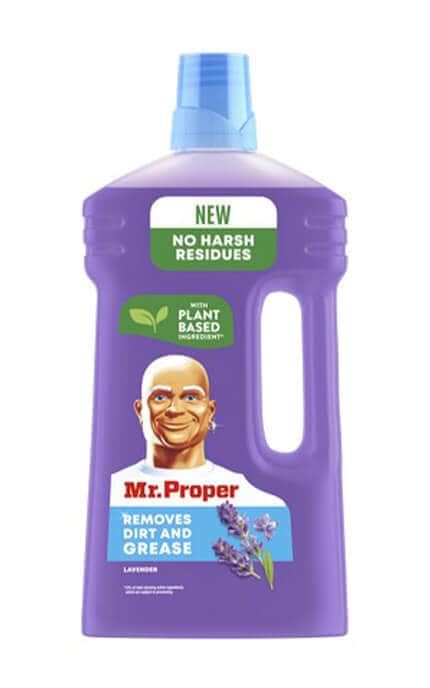 MR PROPER-Моющая жидкость для полов и стен Mr. Proper Спокойствие лаванды 1 л-4084500644946