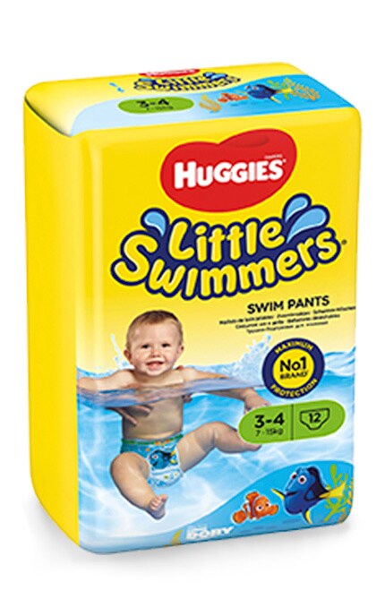 HUGGIES-Підгузники-трусики дитячі Huggies Little Swimmer розмір 3-4 вага 7-15 кг 12 шт-36000183399