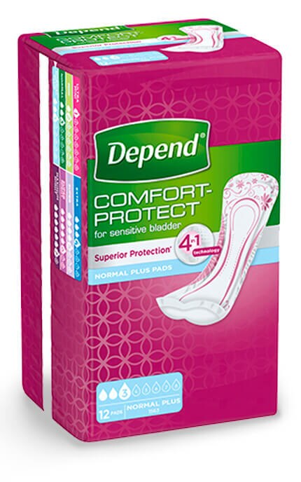 DEPEND-Прокладки при нетриманні Depend Normal надійний захист і контроль 12 шт-5029053561585