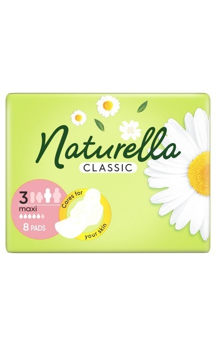 NATURELLA-Гигиенические прокладки Naturella Classic Maxi 8 шт-4015400317999
