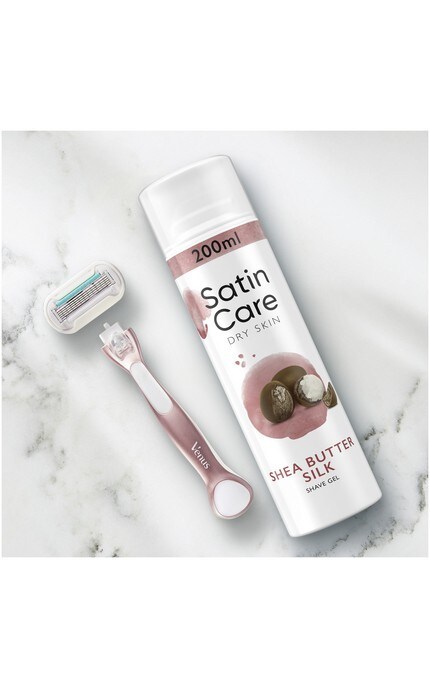 SATIN CARE-Гель для бритья Satin Care Для сухой кожи 200 мл-7702018012466