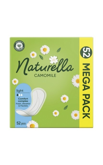 NATURELLA-Щоденні прокладки Naturella Camomile Normal 52 шт-8001090604040