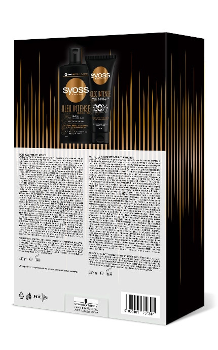 SYOSS-Набор подарочный Oleo Intense Шампунь для волос Syoss 440 мл + Кондиционер для волос Syoss 250 мл 1 шт-9000101731347