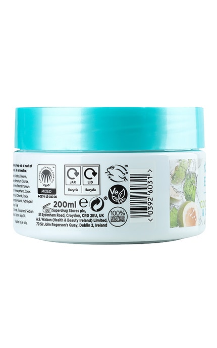 EXTRACTS-Маска для волос Superdrug Extracts Coconut water&Coconut oil 200 мл-3926031