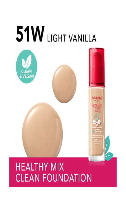BOURJOIS-Тональная основа Bourjois Healthy Mix (51) Light Vanilla-3616303397319