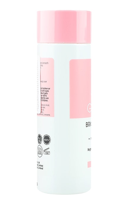 B.-Тонер для обличчя освітлюючий з AHA та BHA кислотами Superdrug 100 мл-8057938