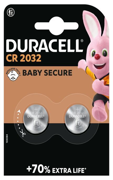 DURACELL-Батарейки литиевые Duracell 3V 2032 2 шт 2 шт-5000394054967