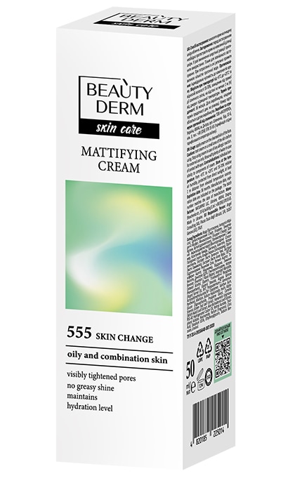 BEAUTYDERM-Крем для лица матирующий Beautyderm Sebum?No! 50 мл-4820185225014