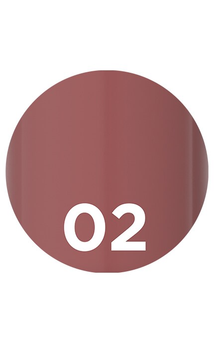 EVELINE-Жидкая виниловая помада для губ Choco Glamour 02 Deep Cherry Chocolate 4.5 мл-5903416058892