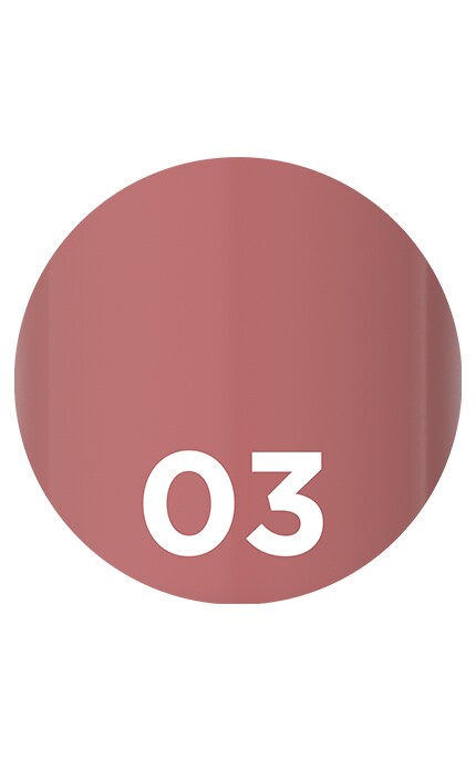 EVELINE-Жидкая виниловая помада для губ Choco Glamour 03 Toffee Coffee 4.5 мл-5903416058908