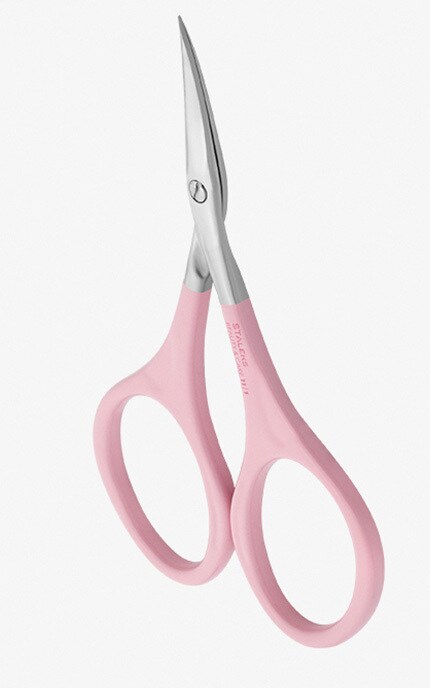 STALEKS-Ножницы для кутикулы Staleks розовые 1 шт-4820121594860