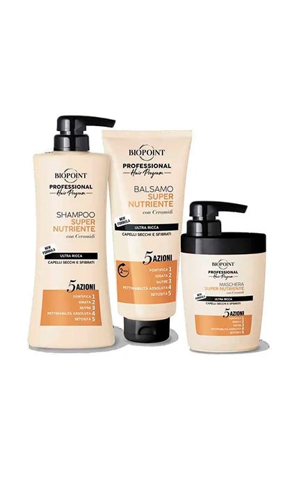 -Маска  мгновенного действия BIOPOINT Ultra Nourishing суперпитательная для поврежденных и сухих волос 250 ml-8051772489915