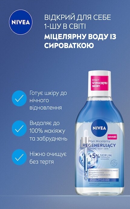 NIVEA-Мицеллярная вода NIVEA восстанавливающая 400 мл-9005800391489