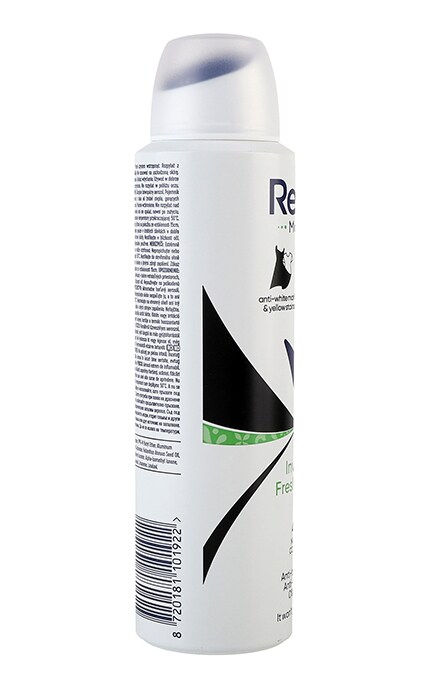 REXONA-Антиперспирант аэрозоль Rexona Invisible Fresh Power 150 мл-8720181564130
