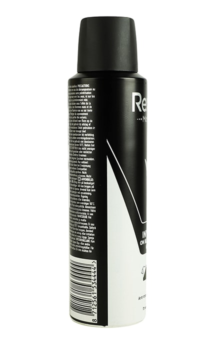 REXONA-Антиперспірант аерозоль Rexona Men Invisible On Black+White Clothes 150 мл-8717163663516