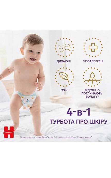 HUGGIES-Подгузники-трусики детские Huggies Extra Care размер 6 15-25 кг 30 шт-5029053582436