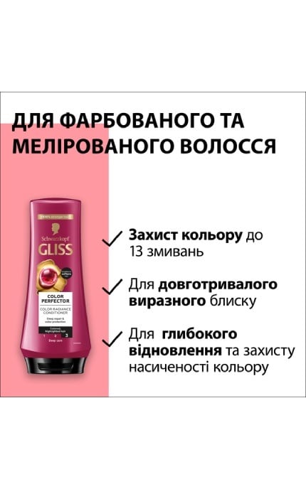 Gliss-Бальзам відновлюючий для волосся Gliss Color Perfector 200 мл-9000100218023