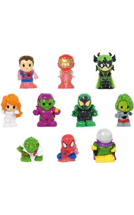 OOSHIES-Фигурка-сюрприз Ooshies Марвел в капсуле, меняющая цвет 10 видов в ассортименте-6900007357302